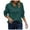 Dark Green, variant on COMVALUE Women's Casual Long Sleeve Stand Neck Sweatshirt Lightweight Button Pullover Tops (Black,M)
