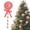 Red2, variant on Christmas Candy Tree Picks with Ribbon Christmas Decorations Glitter Lollipop Candy Canes Ornaments for Xmas Tree Topper Home Vase Party Ornaments