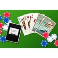 thumbnail image 3 of Gilford, New Hampshire, Float Plane and Fisherman, Lantern Press, Premium Playing Cards, 52 Card Deck with Jokers, USA Made, 3 of 5