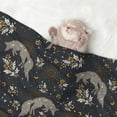 thumbnail image 2 of Pofeuu Vintage Moon with Plants and Fox Print Puppy Blanket,Dog Blankets,Pet Blanket Cozy Cat Blankets for Indoor Cats, Fuzzy Pet Blanket for Kitten Doggy Dog Blankets-Large, 2 of 8