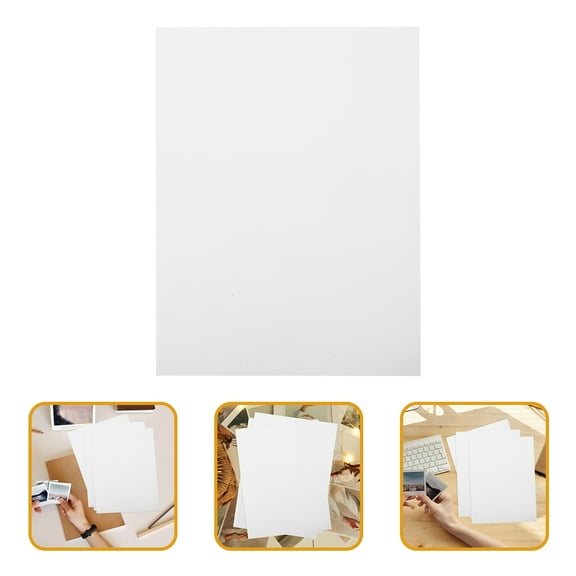 CATIEBYE Transparent Sticker Paper No Residue 10 Sheets 11.5X8.7X0.04In