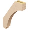 thumbnail image 5 of Ekena Millwork 3"W x 16"D x 22"H Imperial Rough Cedar Woodgrain TimberThane Knee Brace, Primed, 5 of 6