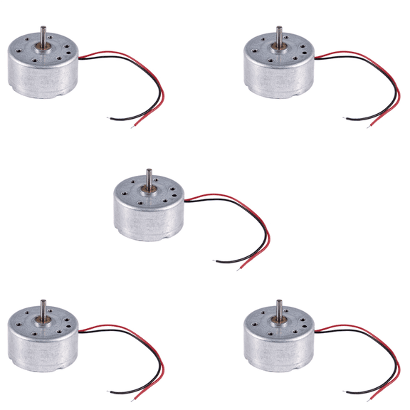 5X 1700-7300RPM 1.5-6.5V High Torque Cylinder Electric Mini DC Motor