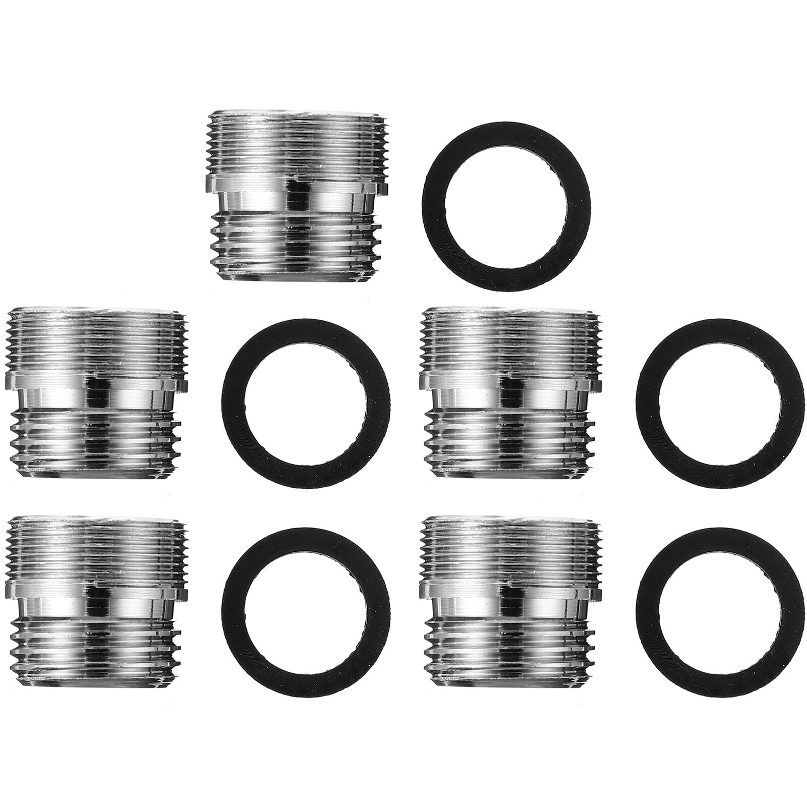 5 Pcs Faucet Adapter Kit Copper Adapter Kitchen Sink Faucet Adapter