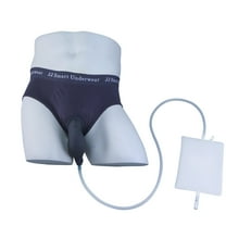 JIIT Reusable Incontinence Underwear Urine Bags for Men Alternative to Adult Diapers (3XL)