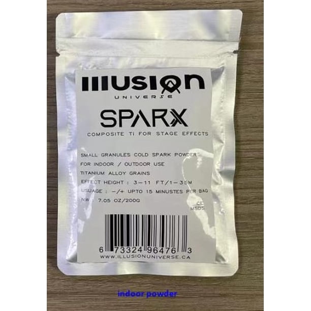 Sparkular Composite Ti Powder Cold Sparks | Indoor | Granules