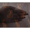 thumbnail image 4 of oneOone Tissu Viscose Chiffon Chat Ikat Décor Tissu Imprimé BTY 42 Pouces de Large, 4 of 4
