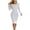 White, variant on Bxsruta Womens Dress Long Sleeve Off The Shoulder Bodycon Cocktail Evening Party Midi Dresses