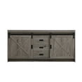 thumbnail image 5 of Elegant Kitchen and Bath Austin 72 inch Double Bathroom Vanity in Rustic Grey, 5 of 10
