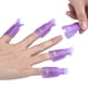 thumbnail image 4 of Accesorios de manicura Seitruly 10 piezas Envoltura de removedor de esmalte de uñas morado CE1520-01B, 4 of 6