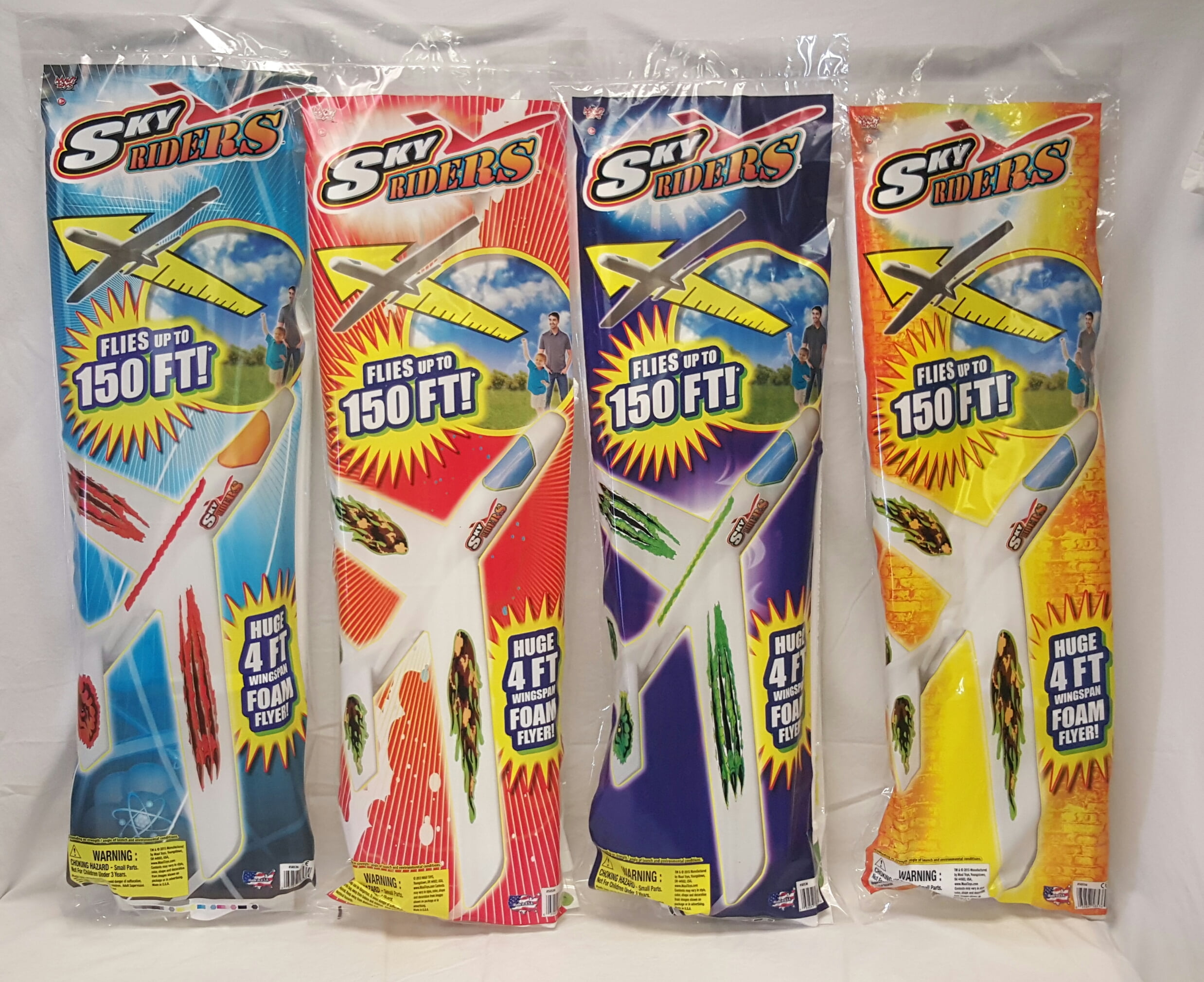sky riders raptor 4 foot foam glider airplane