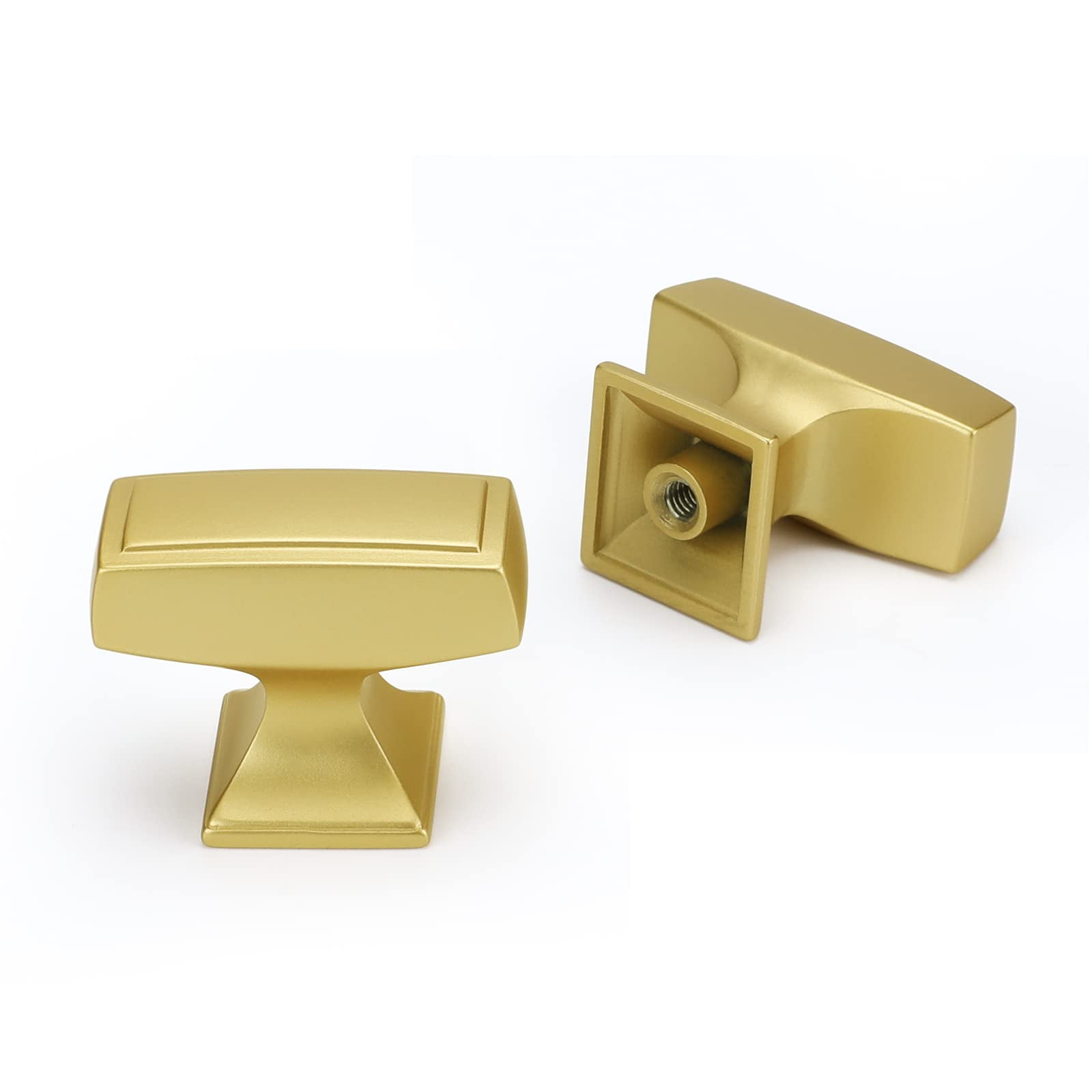 15 Pack Gold Drawer Knobs Brushed Gold Cabinet Knobs,Brushed Gold ...