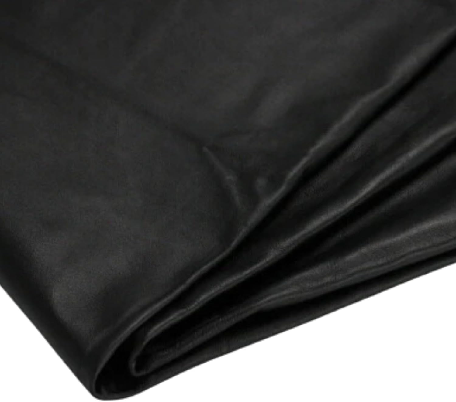 ArtisanCowhides Soft Natural Grain Cowhide Nappa Leather for Crafts – Black 20 Sq ft