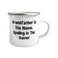 thumbnail image 2 of amangny Funny Grandfather 12oz Camper Mug, Grandfather Is The Name, Spoiling Is!, Present For Grandfather, Inspire Gifts From Grandson, 2 of 2