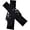 A, variant on Yvsxxv Black Metal Buckle Punk Fingerless Gloves Casual Arm Warmer