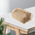 thumbnail image 4 of 3x Caja de Pañuelos de Lino Cubierta de Almacenamiento de Papel Caja de Toallitas de de Servilletas Faciales Baoblaze Caja de papel de seda, 4 of 5