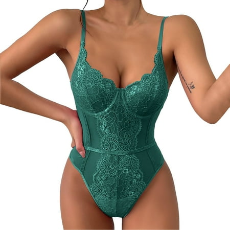 Xuewenshw Women s Lingerie Lace Lingerie for Women Lingerie for Women Sexy Lingerie Sexy Women s Lingerie  Sleep & Lounge Crotchless Body Suits for Women