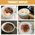 thumbnail image 4 of Shisuyan Tea Cup Ring Stainless Steel Circular Protective Cover for Cup 2Pcs 8.3X3.9X1.6In, 4 of 8