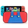 thumbnail image 2 of Étui de Rangement Portable (Mario) pour Modèles Nintendo Switch lite Coque Rigide Durable Sac de Jeu Sac de Voyage Portable Sac en PU, 2 of 5