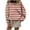 Red, variant on Karight Womens Oversized Striped Sweatshirt Crewneck Striped Shirts Casual Crewneck Cute No Hood Long Sleeve Pullover Fall Tops