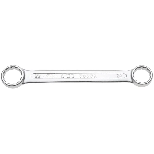 Llave Doble Estrella BGS 30337 Extra Plano 20 X 22 MM