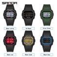 thumbnail image 5 of Sanda Men's Watches Sports Outdoor Waterproof Military Wrist Watch Date Multi Function Tactics LED Alarm Stopwatch, 5 of 9