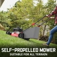 thumbnail image 5 of PowerSmart 21" 170cc Gas Self-Propelled Lawn Mower, with 6-Position Height Adjustment, 5 of 12