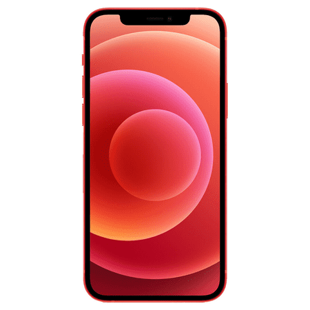 Restored Apple iPhone 12 - Carrier Unlocked - 256GB Red (Refurbished)