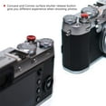 thumbnail image 4 of VKO Dark-red Soft Metal Shutter Release Button Compatible with Sony DSC-RX1RII RX10IV RX10III RX10II X-T4 X-T30 X-T3, 4 of 5