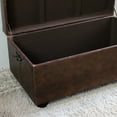 Istanbul Faux Leather Bench/ Trunk