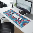 thumbnail image 2 of Innovative Office Style: Amcove Mandala Mouse Pad - Vintage Design, Non-Slip Rubber Base, Ideal for Work (31.5x11.8 Inch), 2 of 7