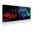 thumbnail image 2 of Extra Large Gaming Mouse Pad Custom Mousepad with Non-Slip Rubber Base,Stitched Edges Mouse Mat,Washable Desk Pad,Portable Computer Keyboard & Mice Combo Pads 31.5x15.7 Inch, 2 of 5