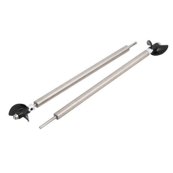 Unique Bargains 1Pair Boat Model Accessories 3mm Dia 200mm Long Drive Shaft w 34mm Propeller