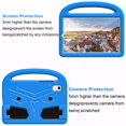 thumbnail image 5 of Portable Heavy Duty Kids Case for Lenovo Tab M9 2023, EVA Shockproof Armor Military Grade Lens Protection Case with Kids Friendly Handle Foldable Stand Bracket Case,Blue, 5 of 6