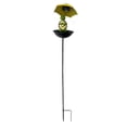 thumbnail image 1 of Comedero Solar Para Pájaros Con Diseño De Tortuga Con Sombrilla Para Patio Exterior, 1 of 9