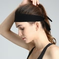 thumbnail image 4 of Diadema para correr, cintas elásticas anchas para el cabello, banda para el sudor, diadema deportiva, diseño revolucionario, 4 of 12