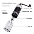 thumbnail image 2 of Manual Coffee Grinder with adjustable Coarse Setting, Premium Stainless Steel Conical Burr Mill, Ceramic Burr Grinder for French Press, Drip Coffee, Aeropress by Ingeware, Black, 2 of 3