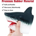 thumbnail image 4 of Juguete de marioneta de mano TANGJMXG tiburón de látex realista, 4 of 5