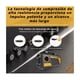 thumbnail image 3 of Hidrolavadora Eléctrica Compacta 1400w 1500psi negro amarillo, 3 of 4