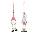thumbnail image 2 of Moyic Colgante de Navidad de madera, lindo repuesto de Papá Noel, muñeca sin rostro, para el hogar, decoración de chimenea, accesorios de Kits de decoración para fiestas Gris Moyic HA069747-02, 2 of 6