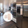 thumbnail image 3 of Shisuyan 4pcs Refrigerator Door Handle Cover Kitchen Appliance Flower Pattern Knob Cover, 3 of 8