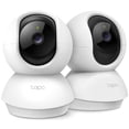thumbnail image 1 of TP-Link Tapo 2K Cámara de seguridad panorámica/inclinable para monitor de bebé, cámara para perros con detección de movimiento, audio bidireccional, sirena, visión nocturna, almacenamiento en la nube, 1 of 5