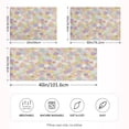 thumbnail image 4 of Haosy Satin Pillowcase for Hair and Skin Standard Cooling Silk Pillow Case with Envelope Closure Cute Cartoon Cloud 20"x26", 4 of 9