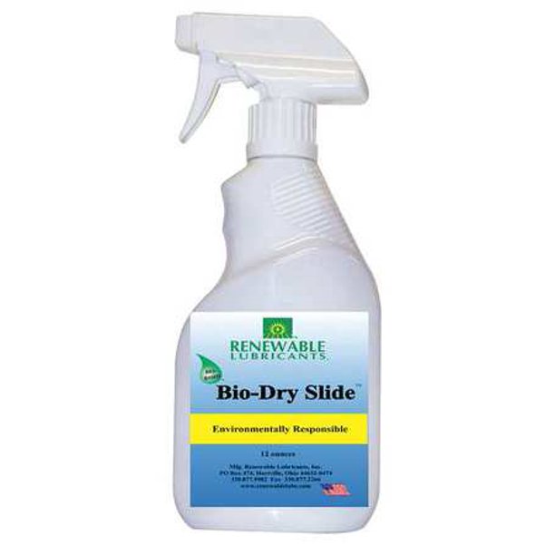RENEWABLE LUBRICANTS Dry Slide Lubricant,12 oz 81990