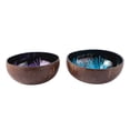 thumbnail image 2 of 2PCS Natural Coconut Shell Bowl Storage Bowl Candy Container Nuts Holder (Pattern 2 and Pattern 3), 2 of 8