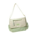 thumbnail image 4 of Bolso de hombro para mujer, bolso cruzado sencillo de nailon para desplazamientos, citas, regalos, vacaciones Amarillo, 4 of 9
