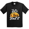 thumbnail image 3 of Inktastic Lets Taco Bout It Youth T-Shirt, 3 of 5