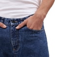 thumbnail image 4 of Jeans de mezclilla MCHK Slim Cropped 8019. Azul, Tiro alto. Para hombre MCHK  8019, 4 of 5