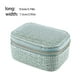 thumbnail image 5 of Kearding Joyero Organizador multifunción Pequeño escaparate Conveniente Anillo Pendiente Estuche de almacenamiento Dormitorio Tocador Almacenamiento y organización del hogar Rojo  9.5*7*5cm Kearding HA076032-01, 5 of 6