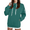 07# Dark Green, variant on YDDIAN Hoodies for Women Oversized Long Sleeve Plain Drawstring Sweatshirt with Hood Winter Fashion Cute Hoodies with Pockets Beige XXL